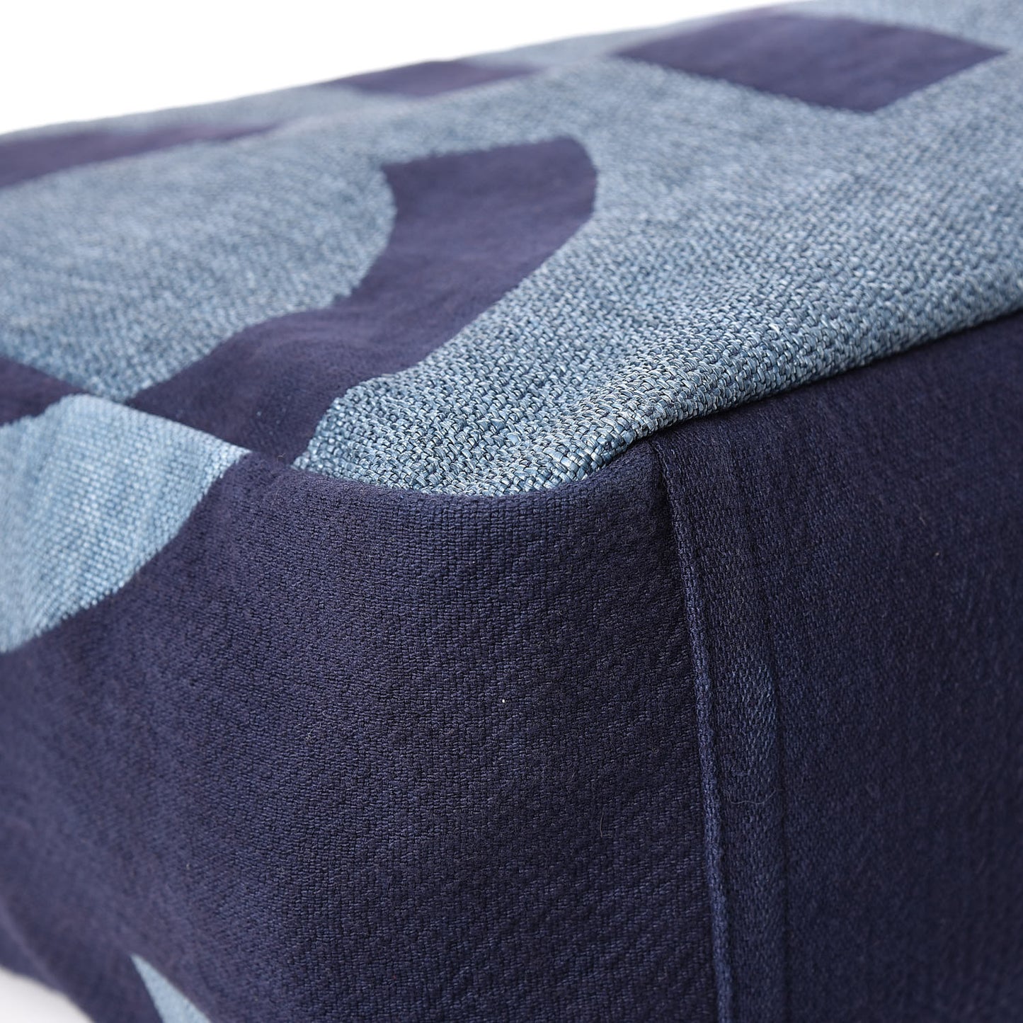 Canvas Large Shopping Tote Dark Blue