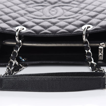 Chanel Caviar Quilted Grand Shopping Tote GST Black 10 of 11