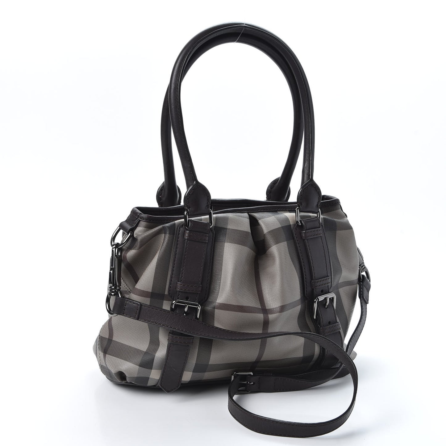 Smoked Check Small Northfield Tote Black