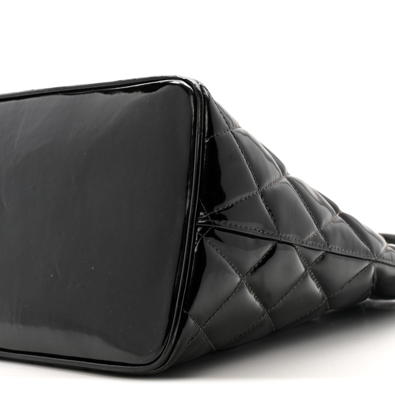 Chanel Patent Medallion Tote Black 10 of 16