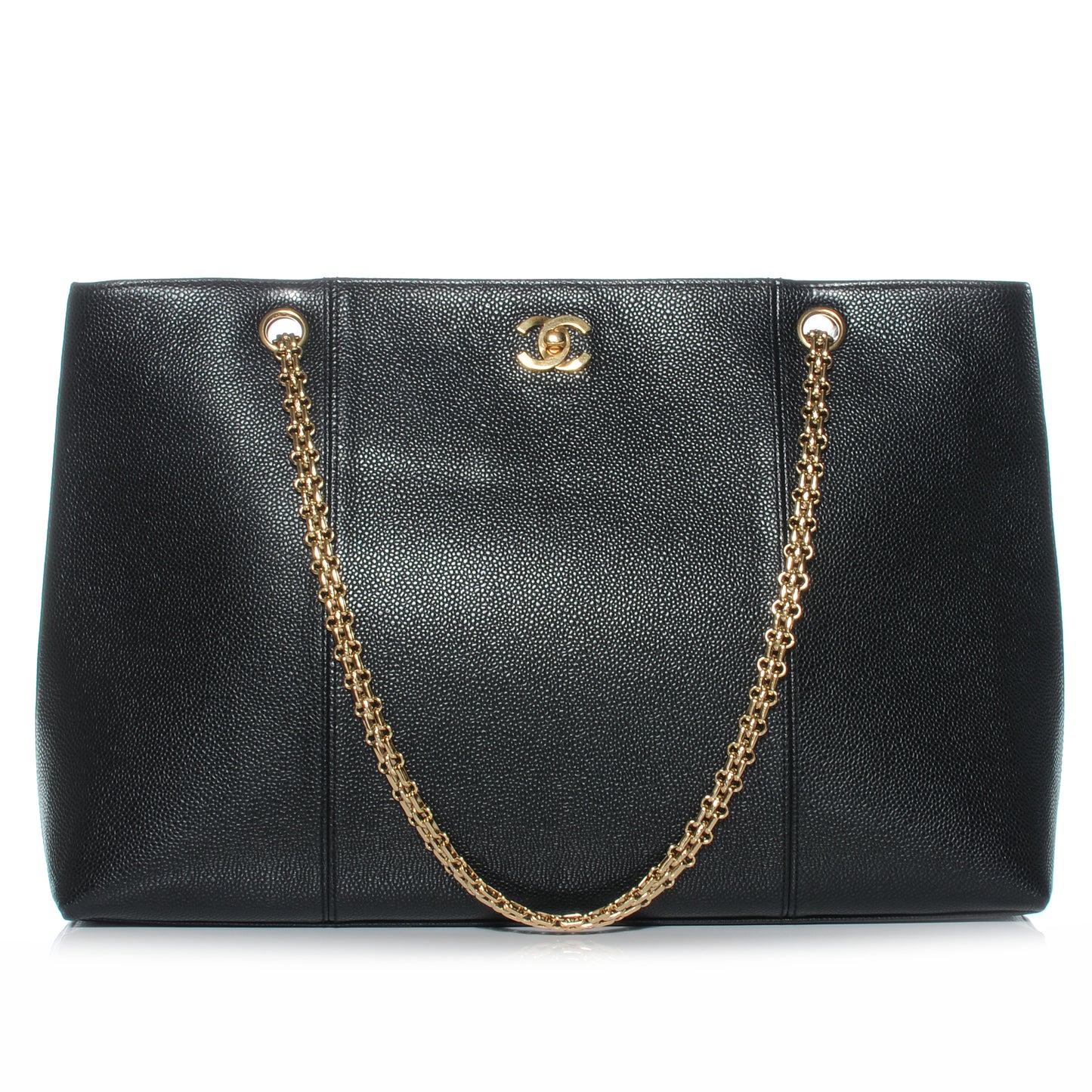 Caviar Shoulder Bag Black