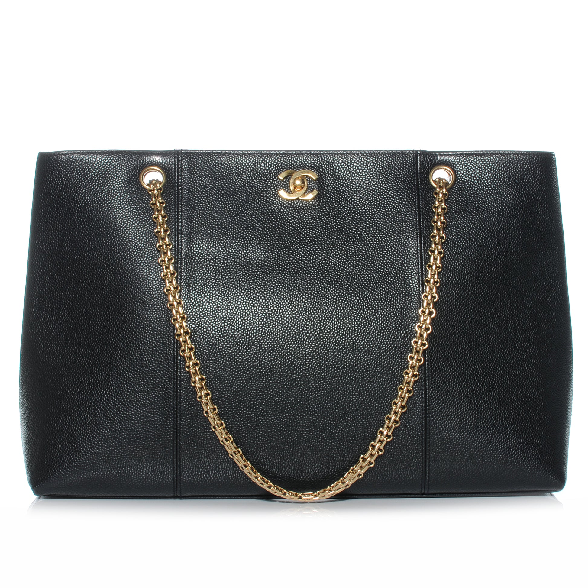 Chanel Caviar Shoulder Bag Black 1 of 7