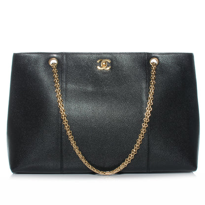 Chanel Caviar Shoulder Bag Black 1 of 7