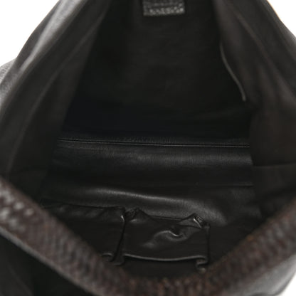 Gucci Deerskin Large Hip Bamboo Hobo Dark Cocoa 5 of 10