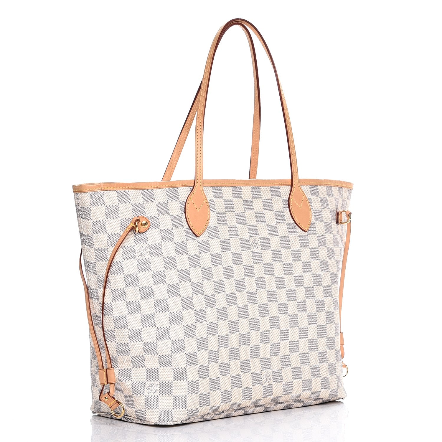 Louis Vuitton Damier Azur Neverfull MM 3 of 9