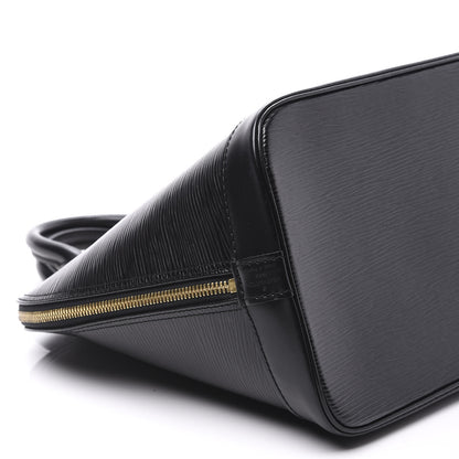 Louis Vuitton Epi Alma MM Black 6 of 12