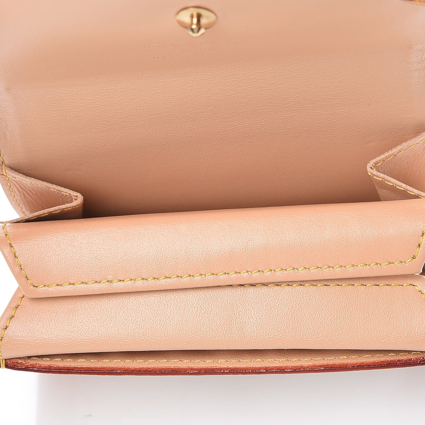 Monogram Multicolor Porte-Monnaie Plat Coin Purse White