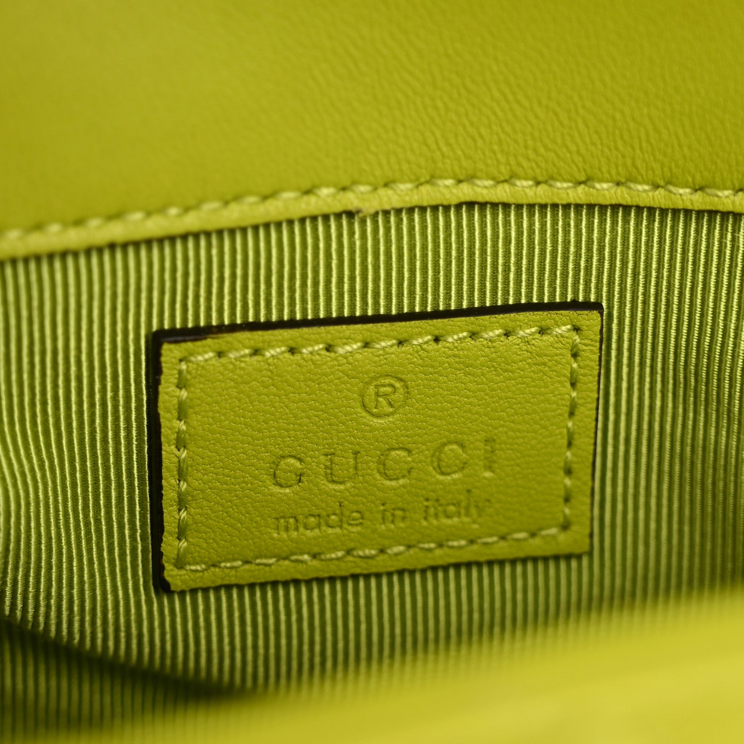 Gucci Lambskin Matelasse Mini GG Marmont Shoulder Bag Firefly 6 of 11