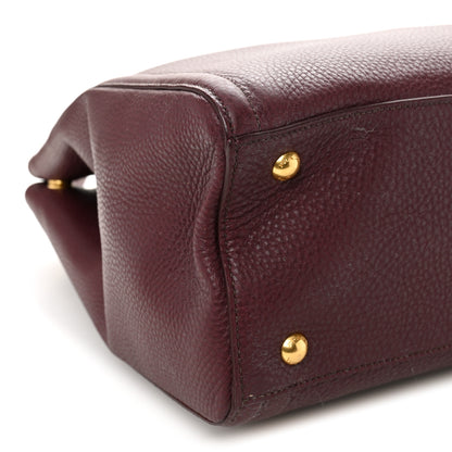 Prada Vitello Daino Tote Granato 9 of 11