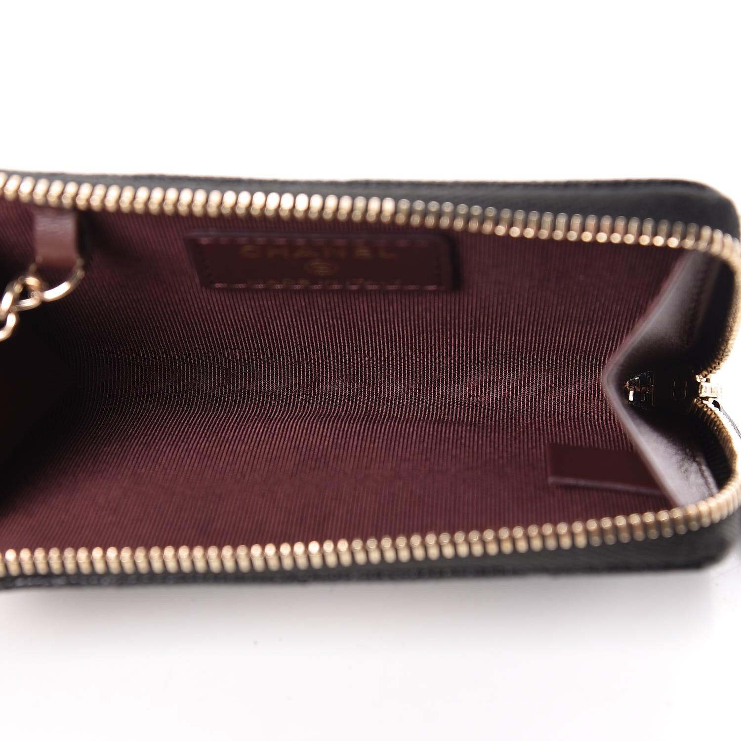 Chanel Caviar Quilted Key Holder Case Black 5 of 8