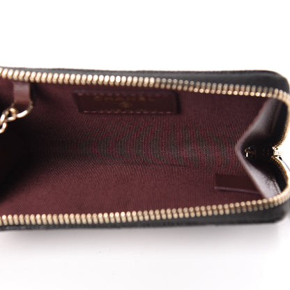 Chanel Caviar Quilted Key Holder Case Black 5 of 8