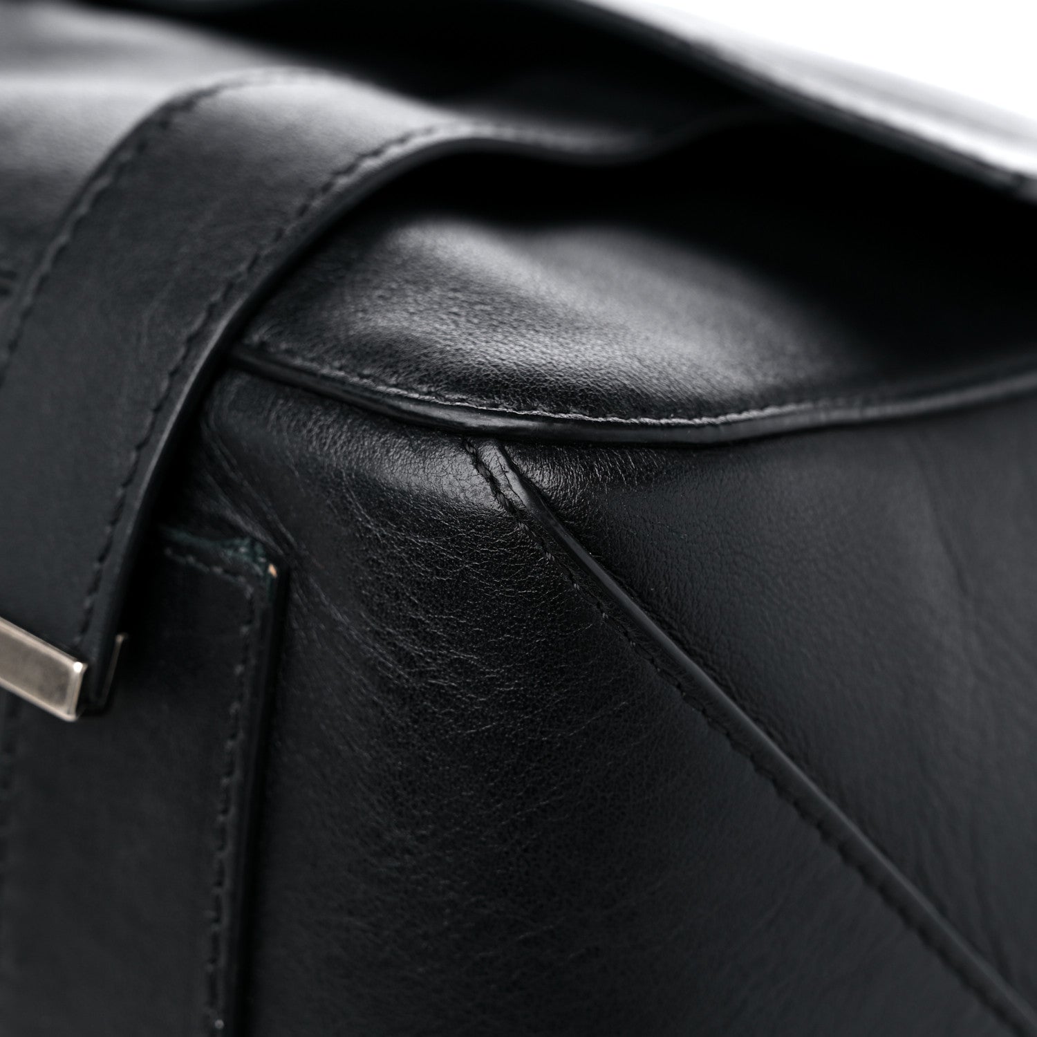 Proenza Schouler Calfskin Large PS Courier Backpack Black 9 of 18