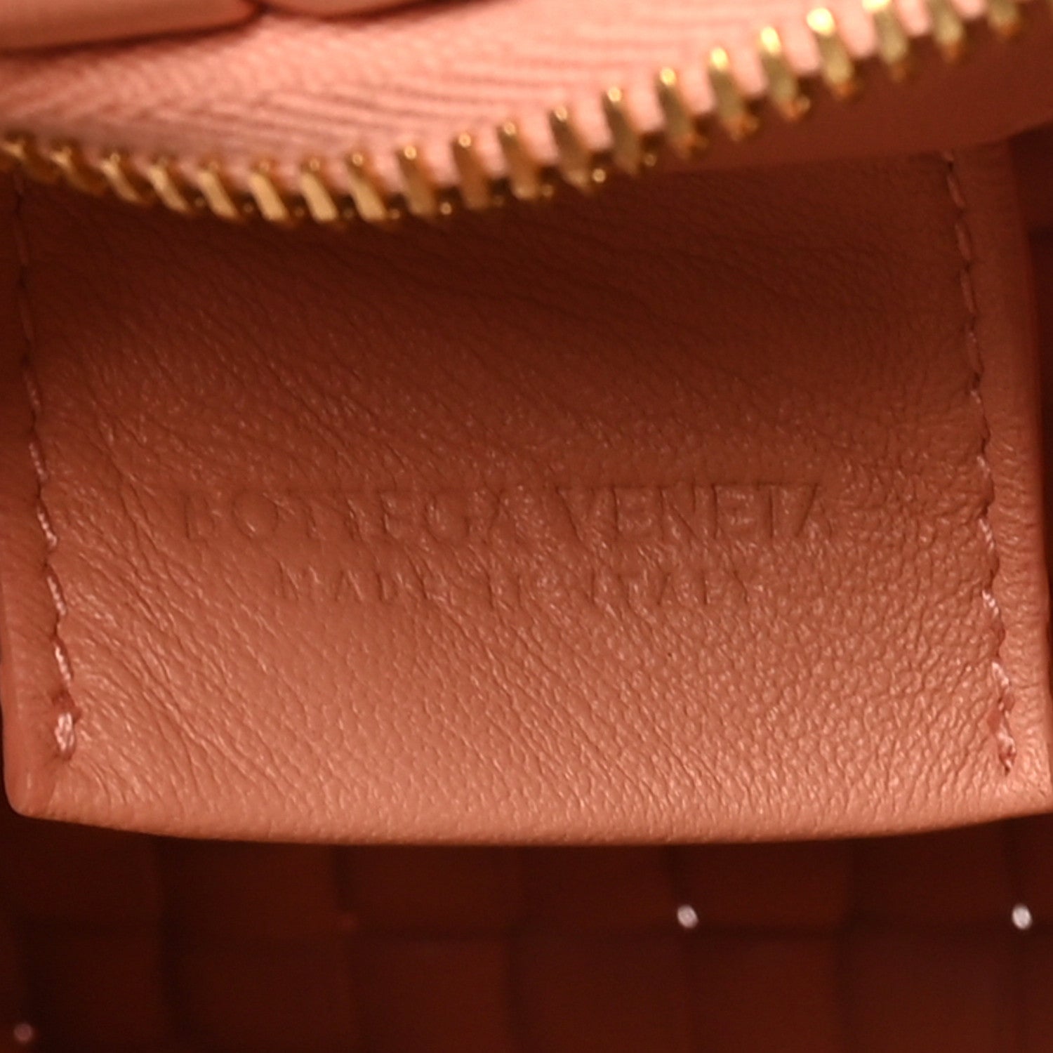 Bottega Veneta Lambskin Padded Intrecciato Mini Jodie Peachy 6 of 12