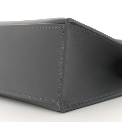 Hermes Swift Kelly Pochette Clutch Ardoise 10 of 11