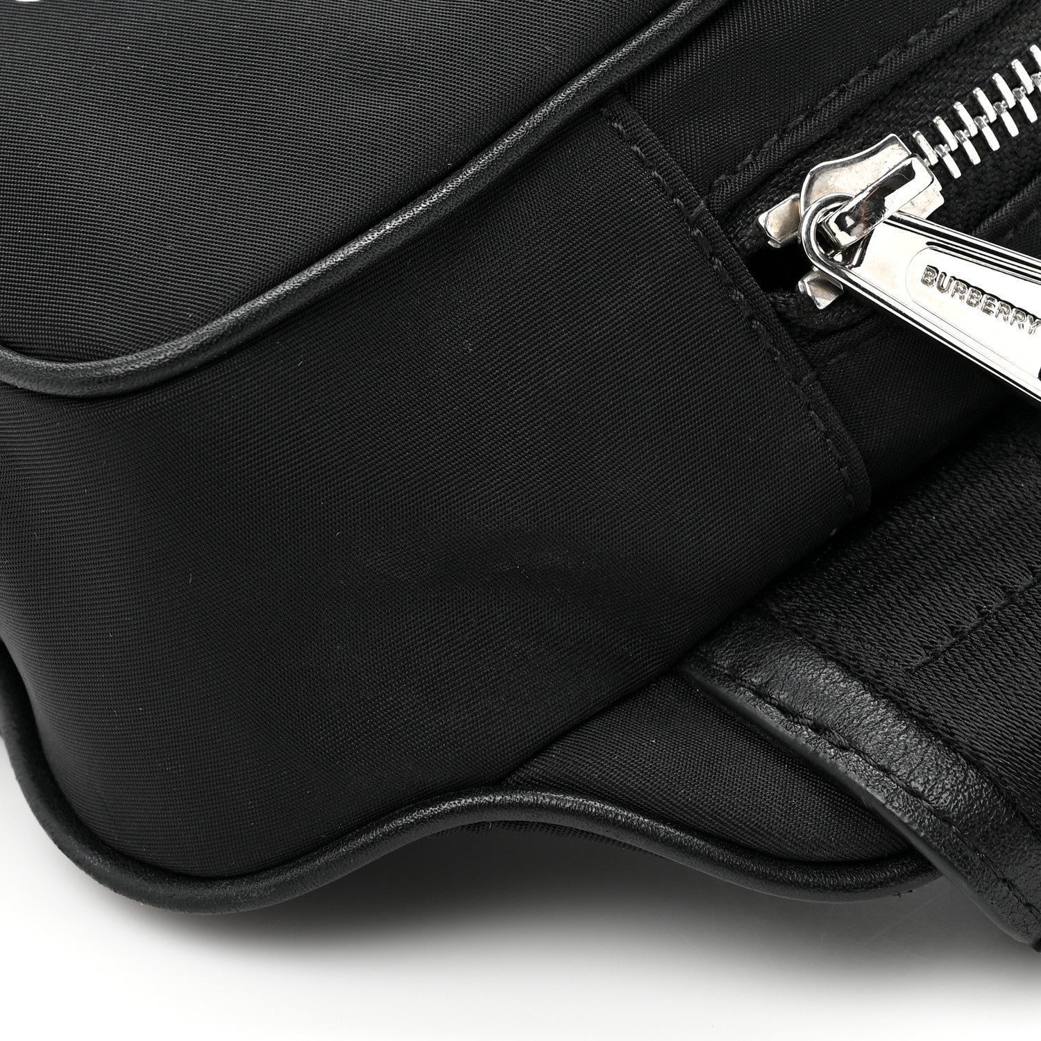 Burberry Econyl Logo Print Large Cannon Bum Bag Black 10 of 11