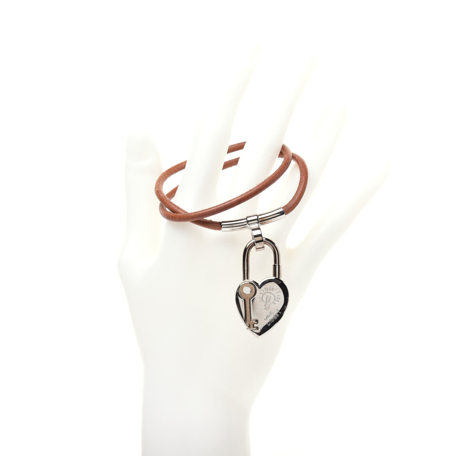 Hermes Natural Bridle Annee De La Fantaisie Bracelet Bouton 2 of 9