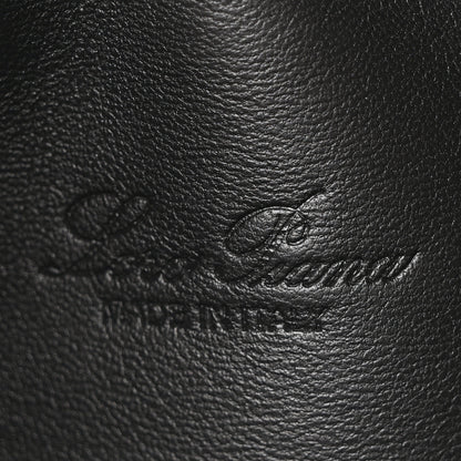 Loro Piana Grained Calfskin L19 Extra Pocket Pouch Black 6 of 9