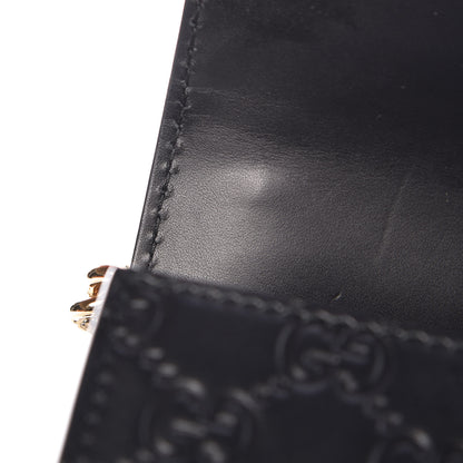 Gucci Guccissima Small Padlock Shoulder Bag Black 15 of 16