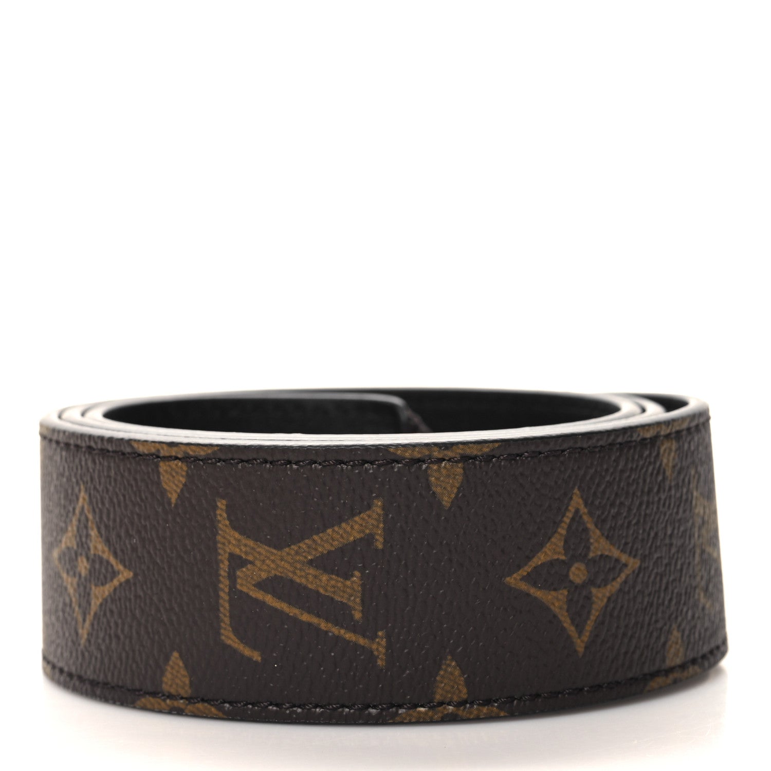 Louis Vuitton Monogram Bandouliere Shoulder Strap Black 2 of 5