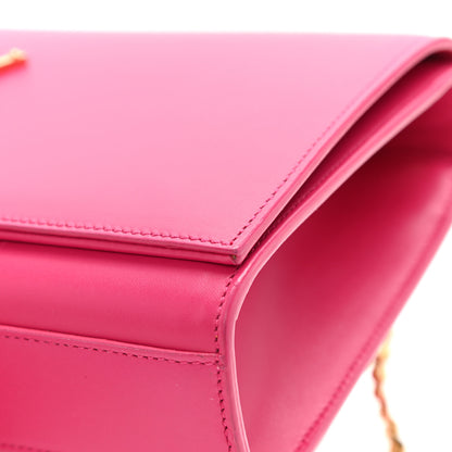 Saint Laurent Smooth Calfskin Medium Classic Monogram Kate Tassel Satchel Fuchsia 11 of 15