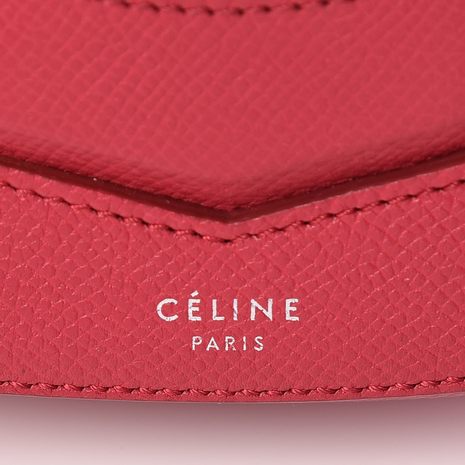 Celine Grained Calfskin Small Trotteur Bubble Pink 8 of 10