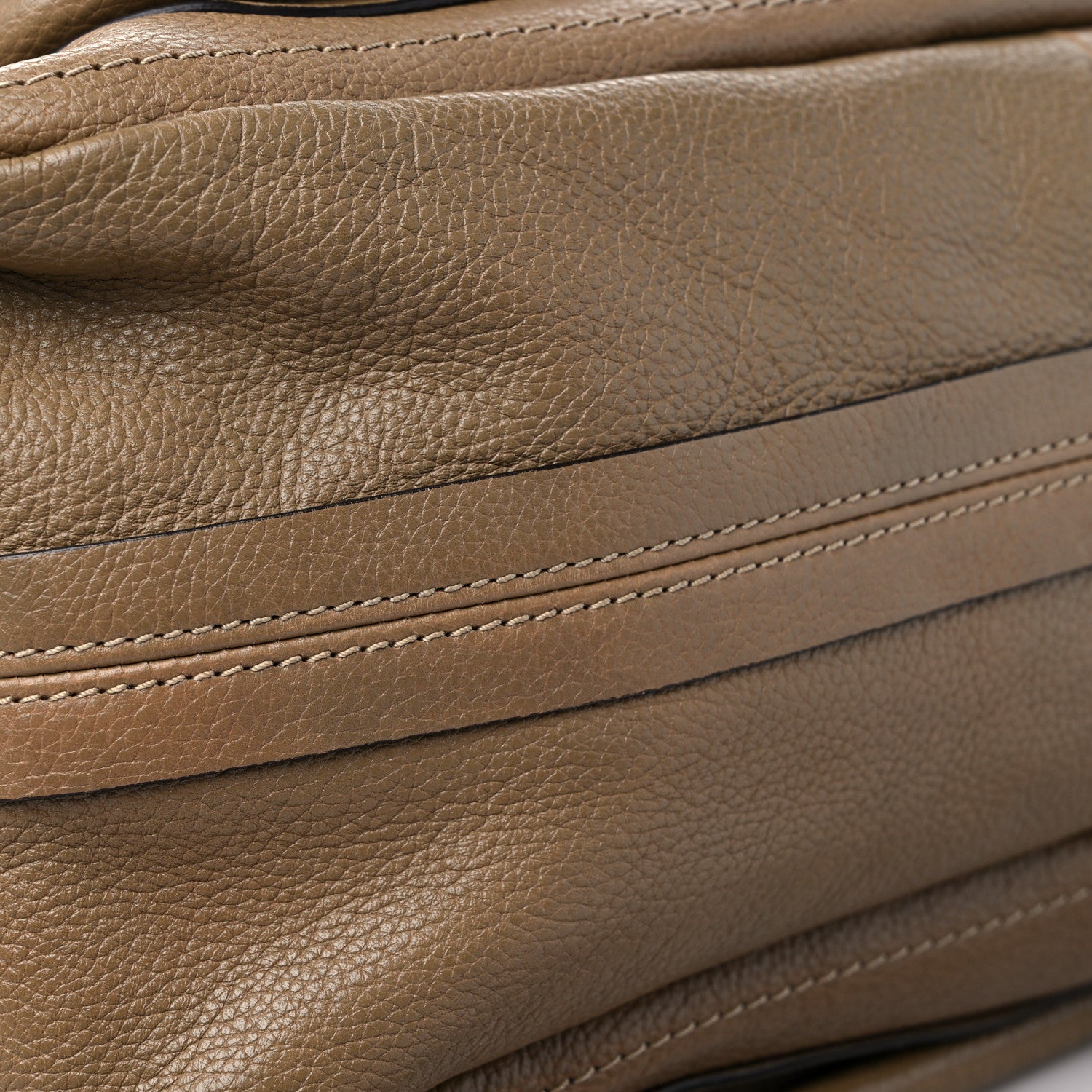 Chloe Calfskin Medium PARATY Barbour Khaki 14 of 20