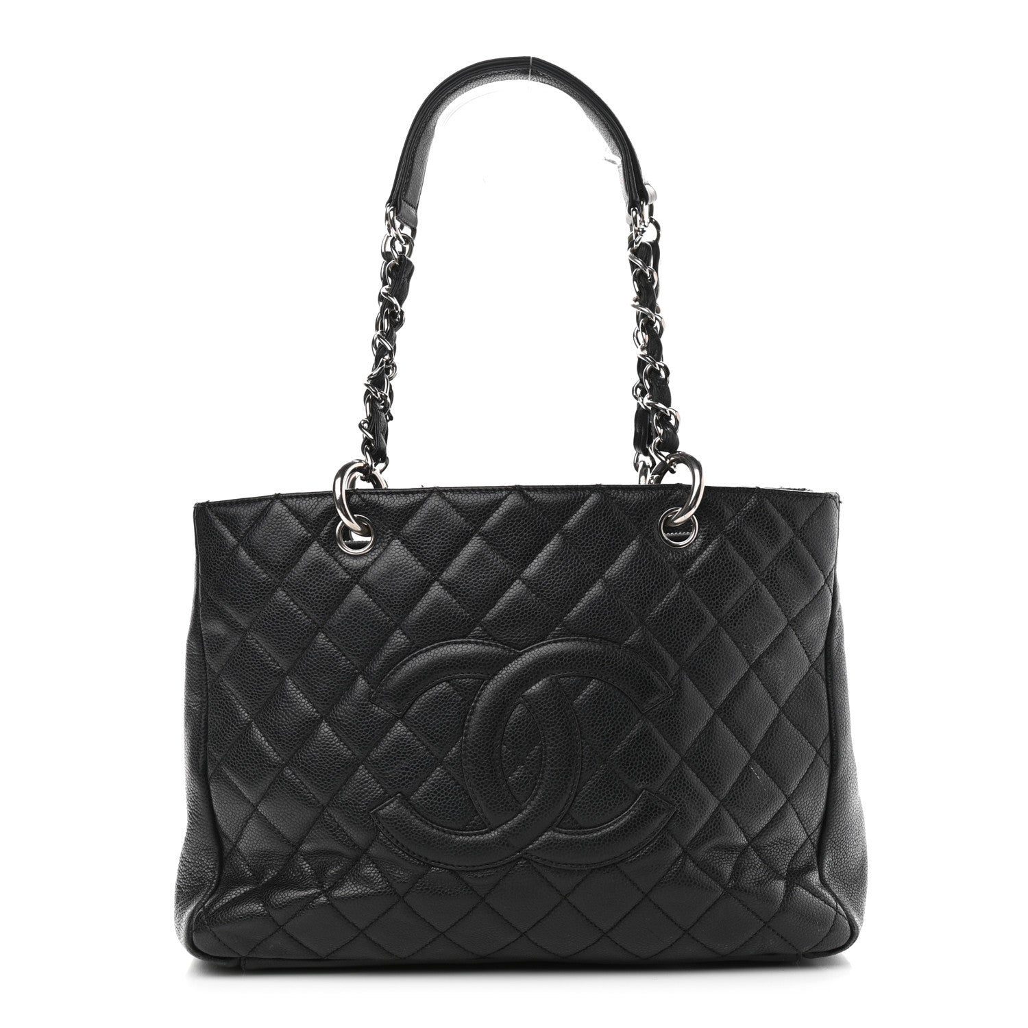 Chanel Caviar Quilted Grand Shopping Tote GST Black 1 of 21