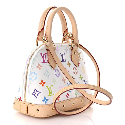 Louis Vuitton LV x TM Monogram Multicolor Alma BB White 3 of 11