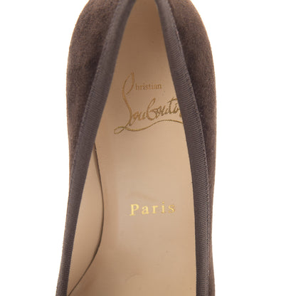 Christian Louboutin Suede Neo Mars 45 Pumps 36 Brown 6 of 7