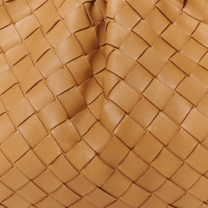 Bottega Veneta Nappa Maxi Intrecciato The Pouch Oversized Clutch Caramel 9 of 11