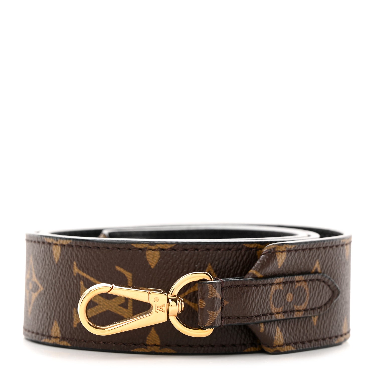 Louis Vuitton Monogram Bandouliere Shoulder Strap Black 1 of 3
