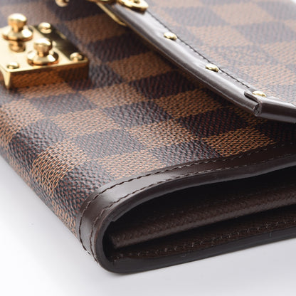 Louis Vuitton Damier Ebene Venice Wallet 9 of 14