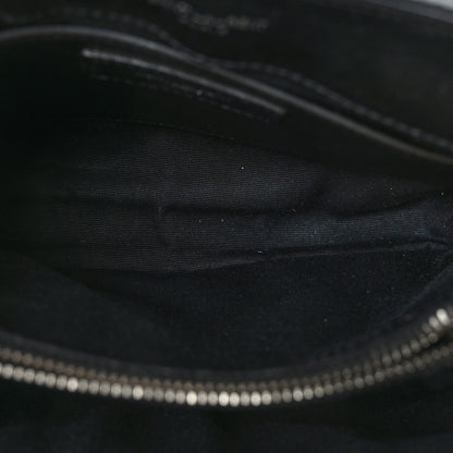 Saint Laurent Calfskin Y Quilted Monogram Small Loulou Chain Satchel Earth 6 of 10