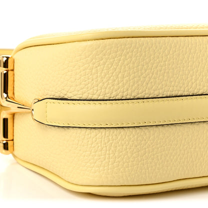 Gucci Grainy Calfskin Half Horsebit Mini Shoulder Bag Yellow 9 of 11