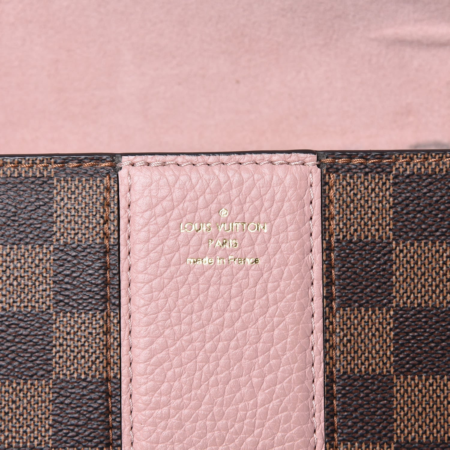 Louis Vuitton Damier Ebene Cuir Taurillon Wight Magnolia 8 of 14