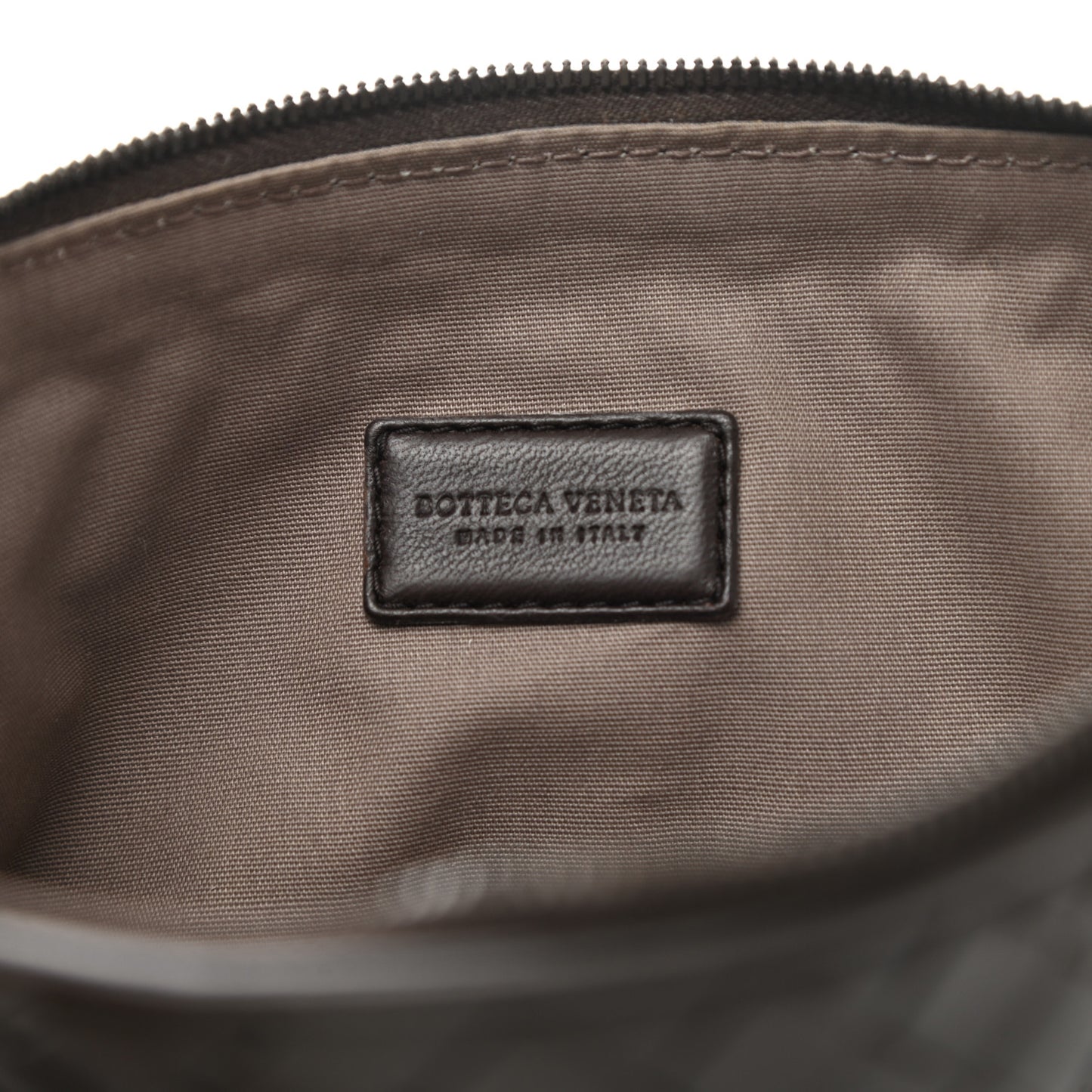 Nappa Intrecciato Cosmetic Case Black