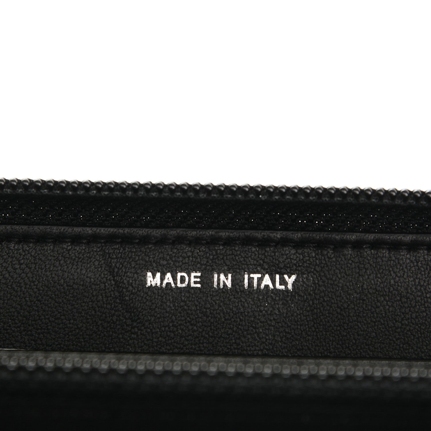 Chanel Lambskin Quilted Boy Zip Around Wallet Black 7 of 8