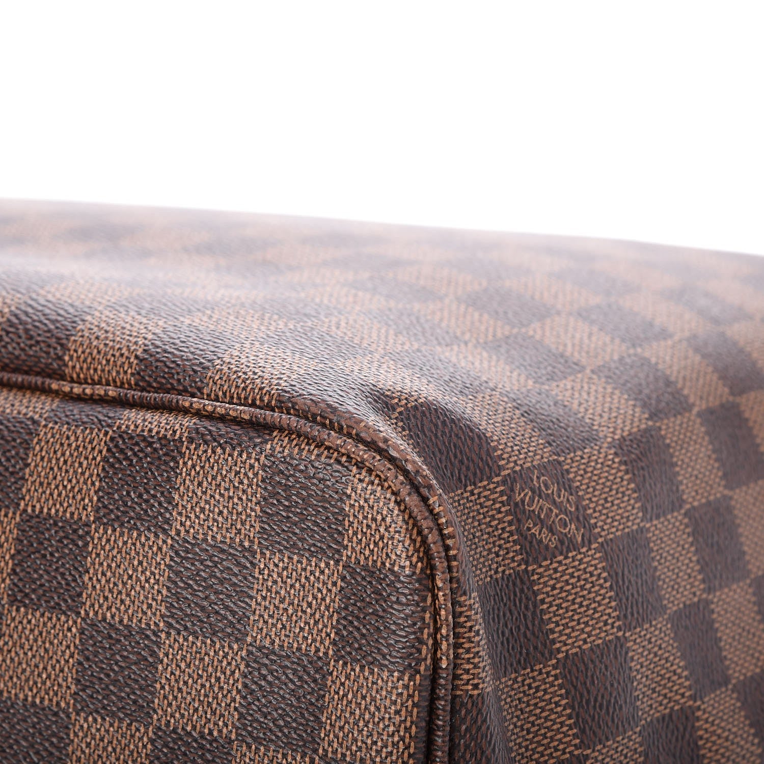 Louis Vuitton Damier Ebene Neo Neverfull MM Rose Ballerine 15 of 17
