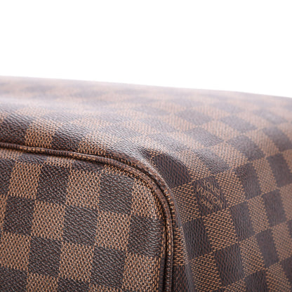 Louis Vuitton Damier Ebene Neo Neverfull MM Rose Ballerine 15 of 17