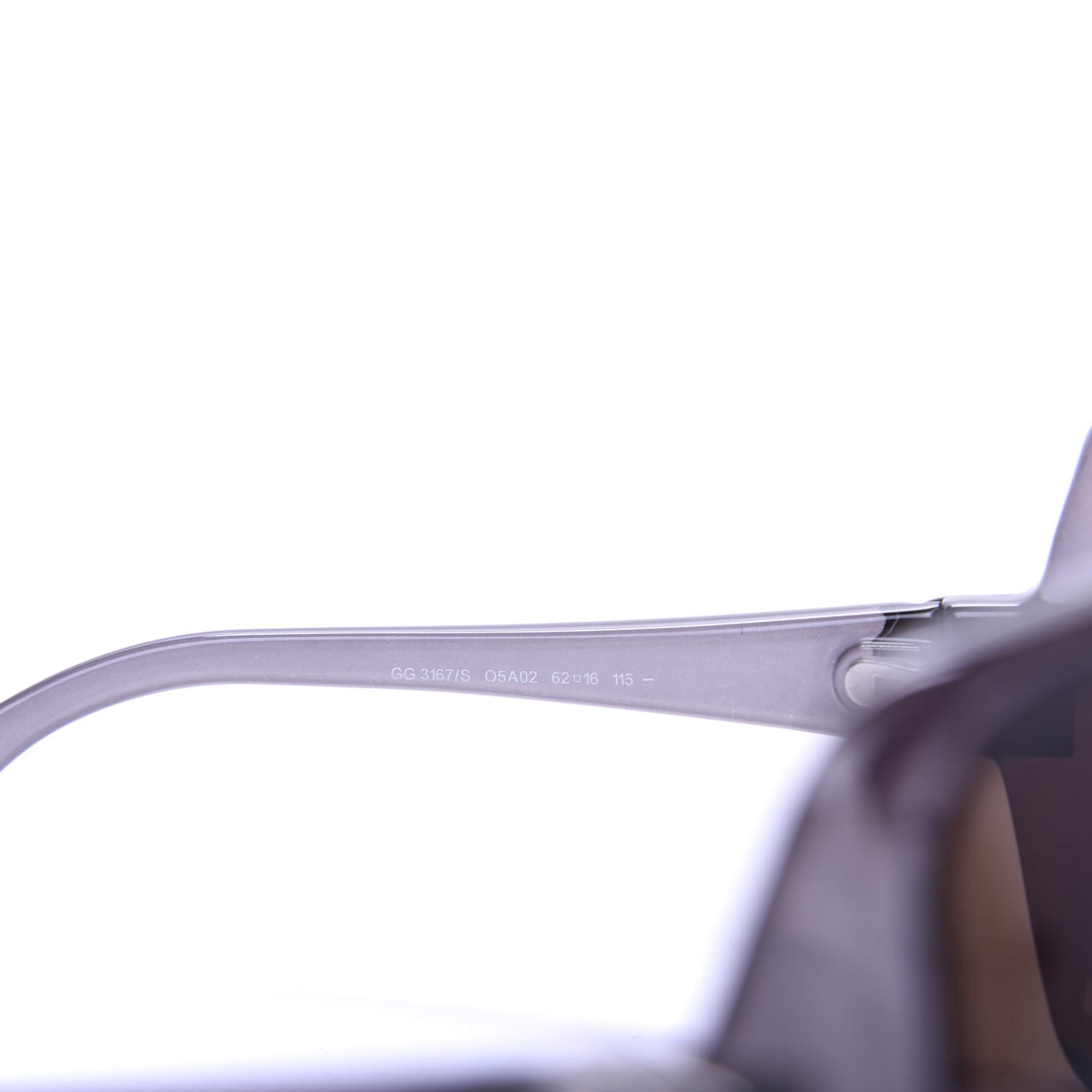 Acetate Oversized Web Sunglasses GG 3167/S Purple