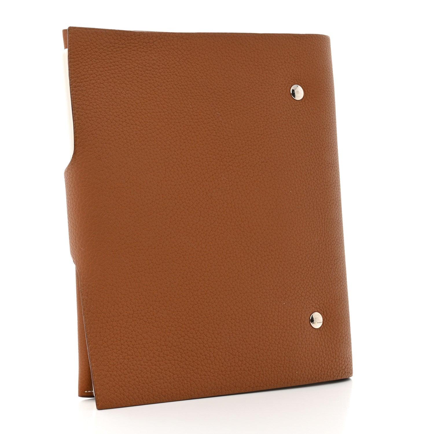 Hermes Togo Ulysse MM Notebook Cover Gold 3 of 7