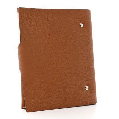Hermes Togo Ulysse MM Notebook Cover Gold 3 of 7