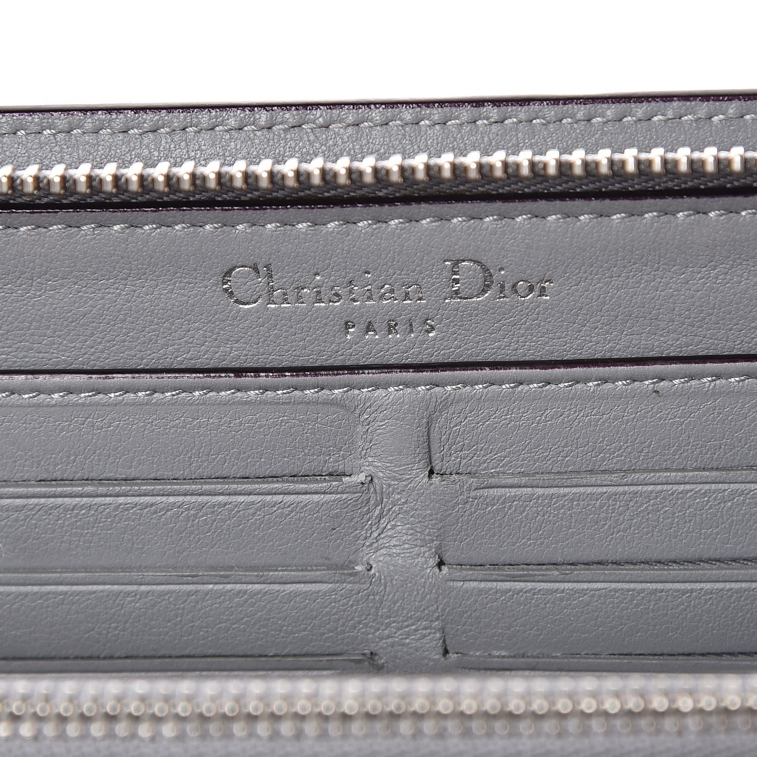 Christian Dior Smooth Calfskin Diorissimo Voyageur Wallet Rose Hot Pink 6 of 7