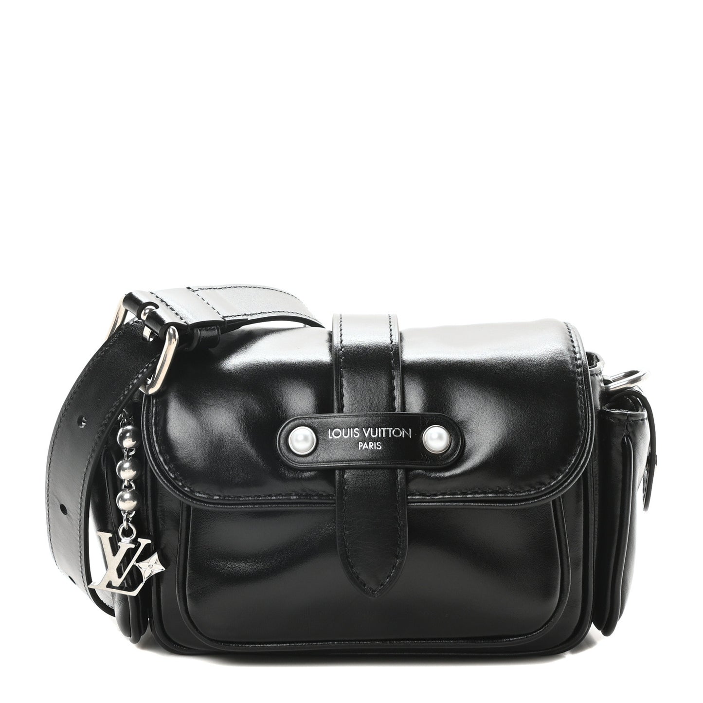 Calfskin Cargo Wearable Wallet Black