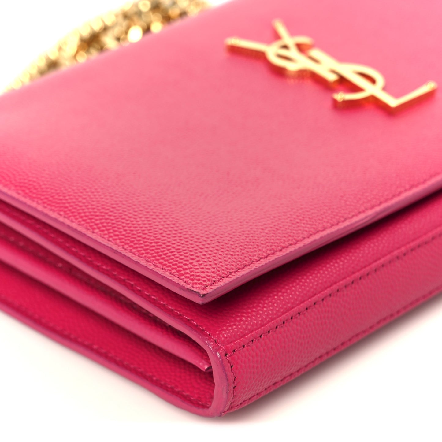 Grain De Poudre Monogram Chain Wallet Bubblegum Bubblegum