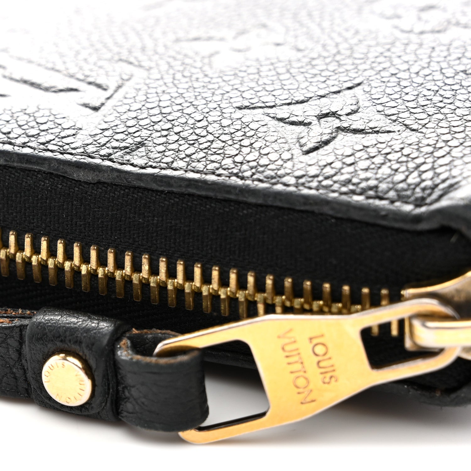 Louis Vuitton Empreinte Zippy Wallet Black Black 7 of 8