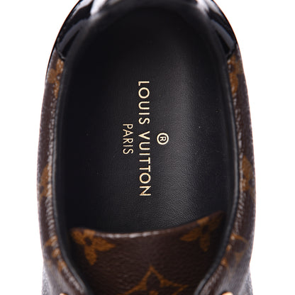 Louis Vuitton Patent Monogram Frontrow Sneakers 37.5 7 of 10