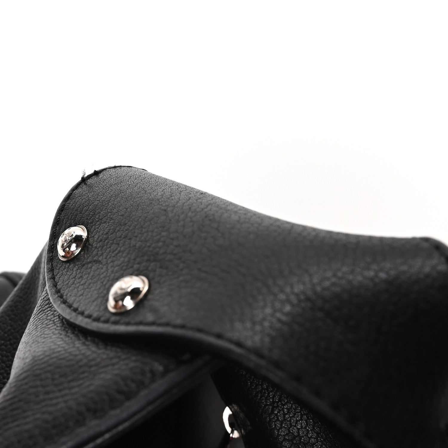 Chanel Caviar Stitched Pocket In The City Hobo Black 12 of 14