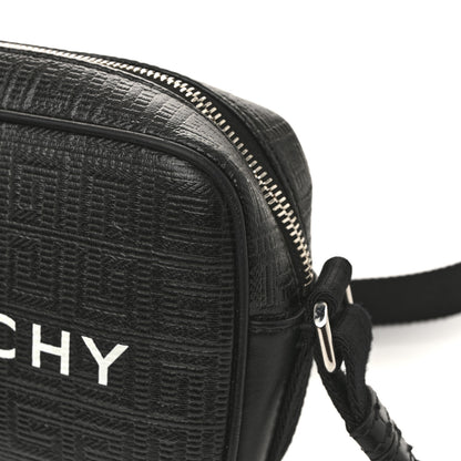 Givenchy Coated Canvas Logo Embossed Body Pouch Black Black 13 of 15
