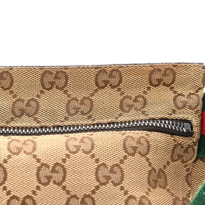Gucci Monogram Web Belt Bag Dark Brown 13 of 16